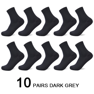 Calcetines Ejecutivos de Fibra de Bambú para Hombre Transpirables - Image 16