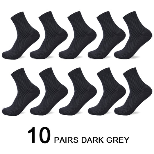 Calcetines Ejecutivos de Fibra de Bambú para Hombre Transpirables - Image 16
