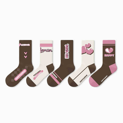 Calcetines de Algodón Estampado Infantil Primavera Otoño - Image 21