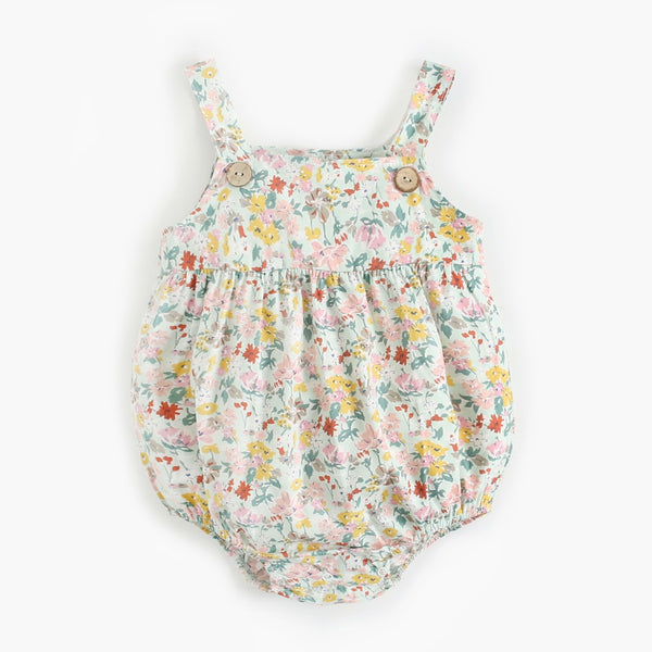 Mono Floral para Bebé Recién Nacida - Diseño Delicado y Cómodo