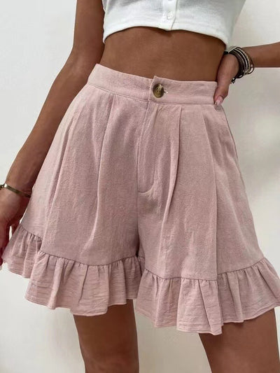 Shorts Talle Alto para Mujer Estilo Europeo y Americano - Image 23