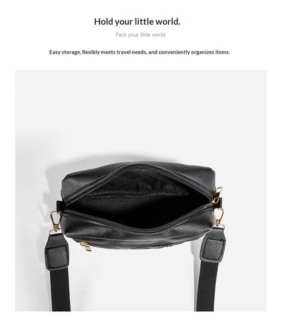 Bolso Bandolera Cuadrado Pequeño con Bordado y Tirador Lateral para Mujer - Image 19