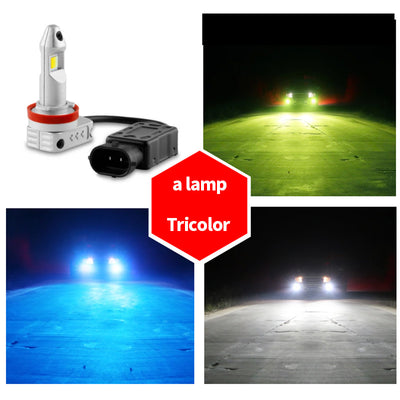 Luces Antiniebla LED Tricolores de Alta Estabilidad para Auto - Image 8