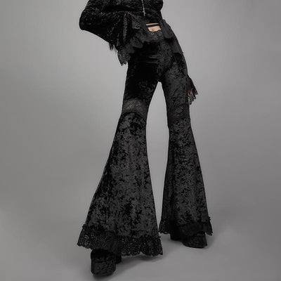 Pantalones Acampanados Negros Mujer - Cintura Alta Versátil para Todos los Estilos - Image 3