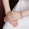 Pulsera Jade Hetian Dorado Festival Bambú para Mujer