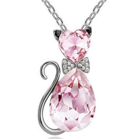 Collar Gatito Adorable con Moño y Cristales Brillantes - Image 5