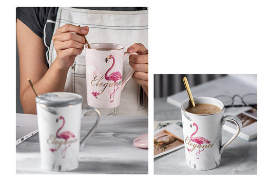 Taza de Cerámica Marmolada Nórdica - Vaso para Café y Leche - Image 17