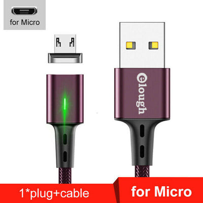 Cable Magnético 3 en 1 Trenzado Compatible con Apple - Image 20