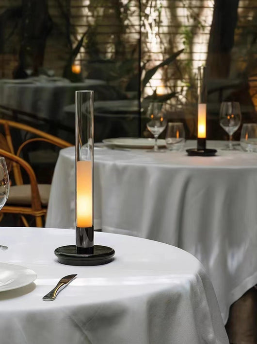 Lámpara de Mesa Decorativa Ambiente Candela para Hogar y Hospedaje - Image 9