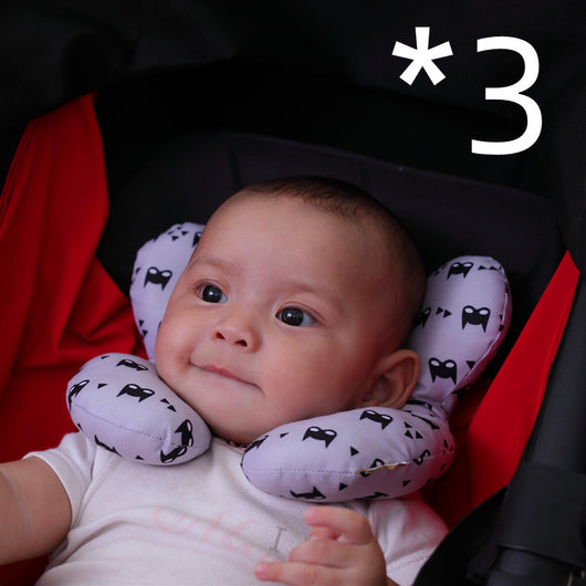 Almohada de Viaje Protectora para Bebé - Soporte en Forma de U para Auto - Image 48