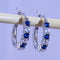 Aretes de Circonia Multicolor