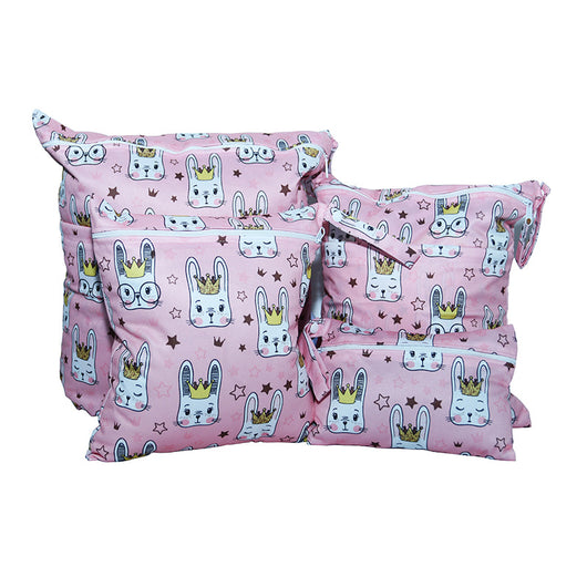 Bolsa Organizadora de Pañales con Estampados Infantiles - Set de 4 Piezas - Image 25