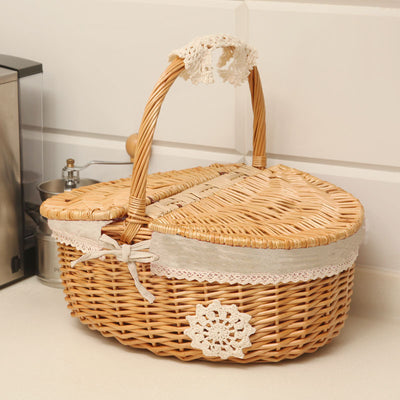 Cesta de Almacenamiento Tejida a Mano - Image 10