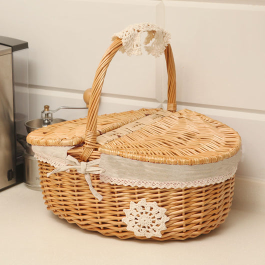 Cesta de Almacenamiento Tejida a Mano - Image 10