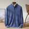 Cardigan con Cuello Alto y Cierre de Cremallera para Hombre