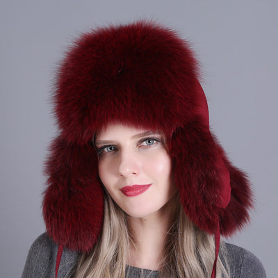 Gorro de Piel de Zorro para Mujer - Image 26