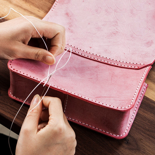 Bolsa Bandolera Cuadrada Artesanal DIY para Mujer - Image 5