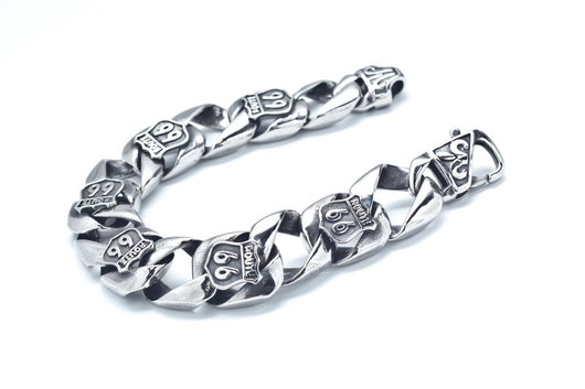Pulsera Route 66 Acero Titanio - Image 7
