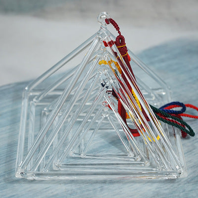 Pirámide de Cuarzo Transparente para Yoga - Atril Musical Profesional de Cuatro Esquinas - Image 7