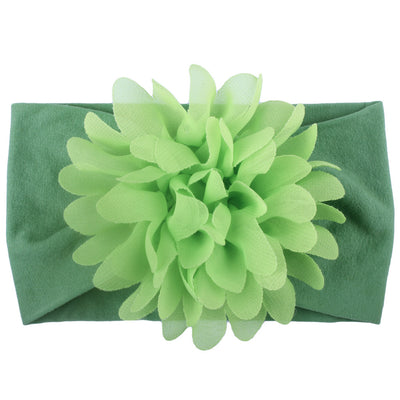 Diadema Floral de Gasa para Bebé - Accesorio Princesa Elegante - Image 24