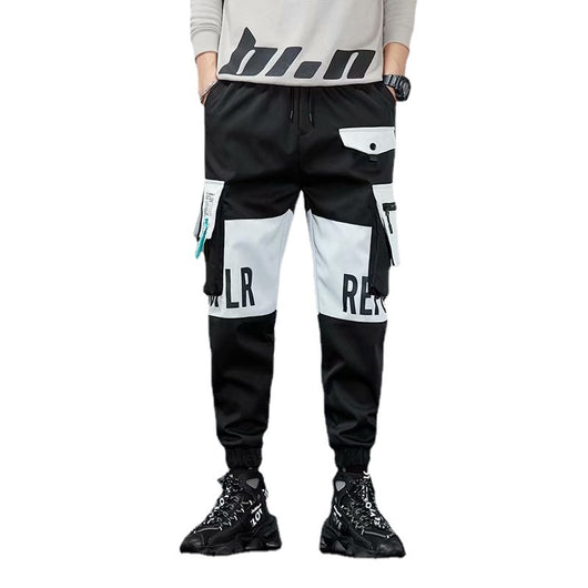 Pantalones Hip Hop Sueltos de Tendencia para Hombre - Primavera - Image 12