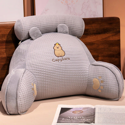 Almohada Lumbar de Seda Waffle con Efecto Frío - Soporte Ergonómico para Espalda - Image 6