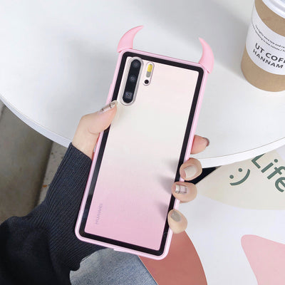 Funda para Teléfono con Cuernos Arcoíris - Image 3