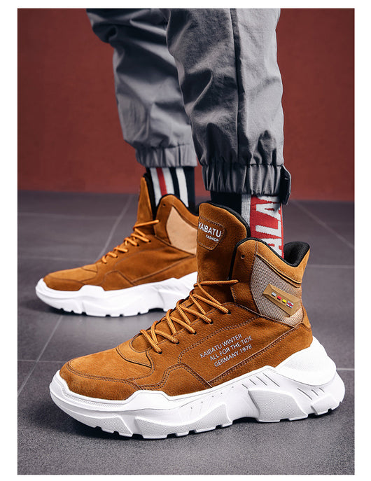 Botas Martin Altas para Hombre - Estilo Británico Clásico