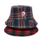 Gorra Pescador Cuadros con Protección Solar