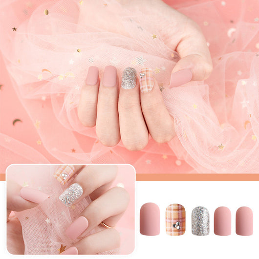 Uñas Postizas con Brillo Waterproof - Kit DIY en Caja - Image 3
