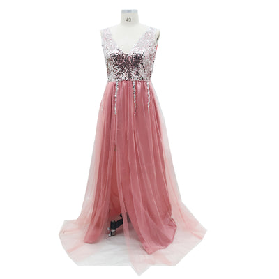 Vestido Elegante Escote Profundo V - Image 8