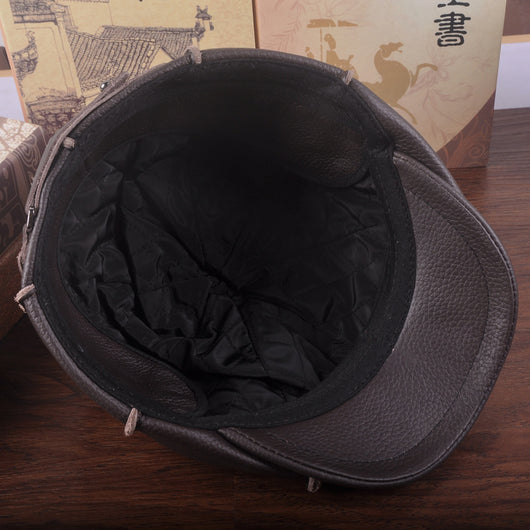 Gorra de Invierno para Adultos Mayores - Estilo Clásico con Visera - Image 3
