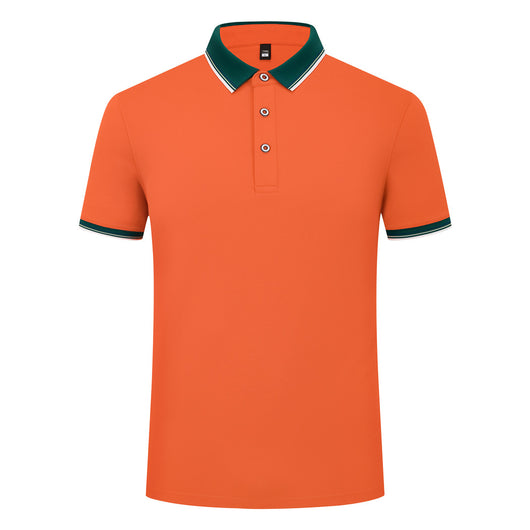 Polo Elástico de Algodón con Combinación de Colores - Image 19