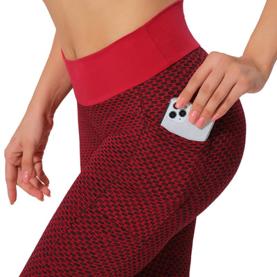 Pantalones de Yoga Cortos y Ajustados Efecto Durazno - Image 34