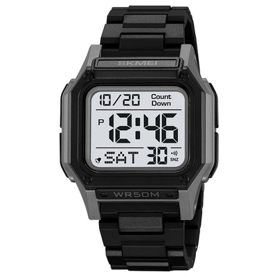 Reloj Electrónico Multifuncional de Resina para Hombre - Image 10