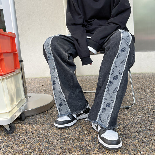 Pantalones Sueltos de Moda Moderna para Hombre - Image 9