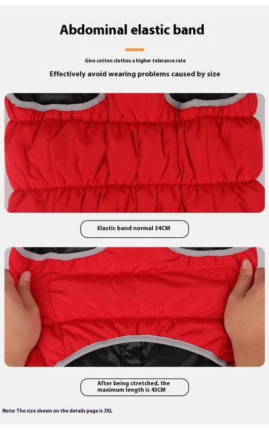 Abrigo Impermeable para Mascotas Medianos y Grandes - Protección Contra el Viento - Image 11