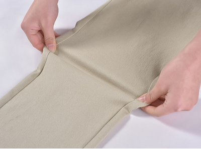 Pantalón Recto Holgado de Cintura Alta Reductora para Mujer - Image 12