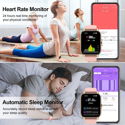 Reloj Inteligente con Llamadas Bluetooth, Monitor Cardíaco y Presión Arterial - Image 22