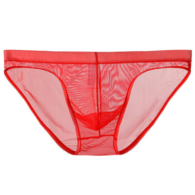 Calzoncillos Tipo Slip Transparentes de Malla Hombre Cintura Baja - Image 5