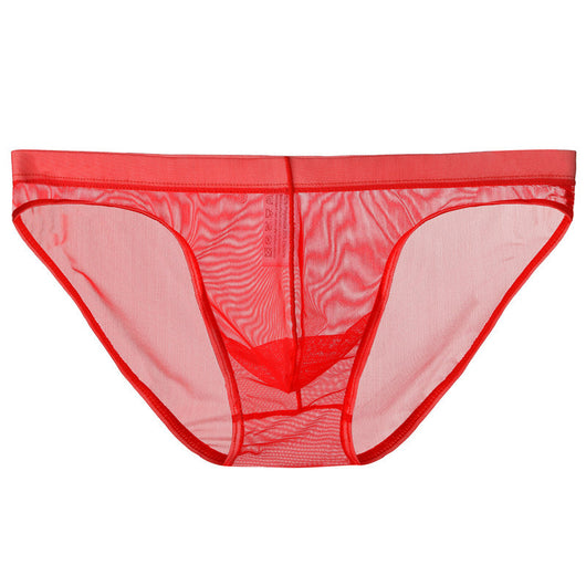 Calzoncillos Tipo Slip Transparentes de Malla Hombre Cintura Baja - Image 5