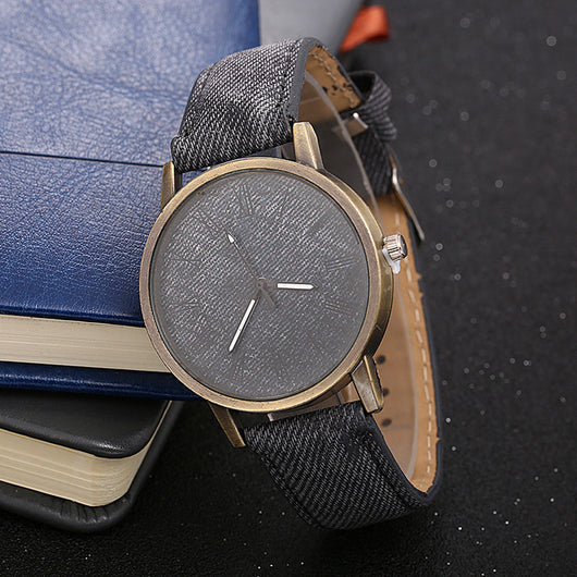 Pulsera Reloj Fashion de Denim para Mujer - Estilo Explosivo - Image 7