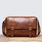 Bolsa de Cuero Vintage para Hombre - Gran Capacidad