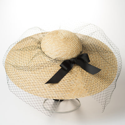 Sombrero de Paja Estilo Retro Británico con Correa de Sujeción - Image 3