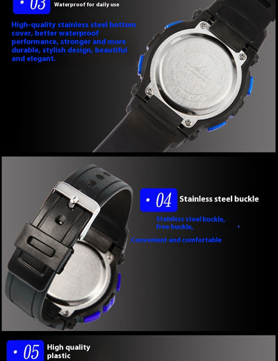 Reloj Deportivo Luminoso Resistente al Agua para Estudiantes - Image 19