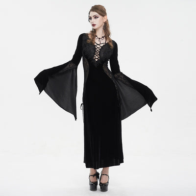 Vestido Halter Halloween para Mujer con Abertura Lateral - Image 14