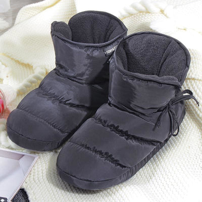 Bolsa Térmica para Mujer Otoño-Invierno con Pantuflas de Algodón Acolchado Antideslizantes - Image 4