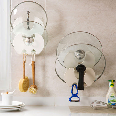 Organizador de Cocina Montado en Pared con Ganchos Multiusos - Image 6
