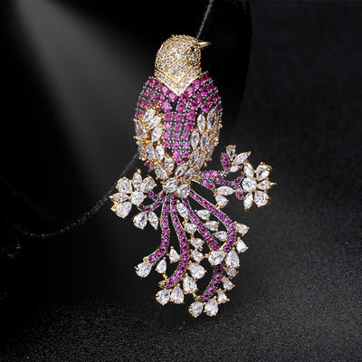 Broche de Bufanda Cristal - Accesorio Elegante Multiusos