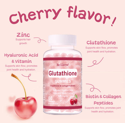Gominolas de Glutatión y Colágeno Cereza - Image 5